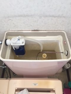 袋井市　トイレ水漏れ修理