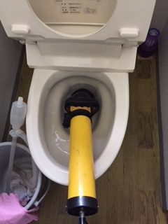 浜松市　トイレ詰まり修理